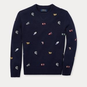 Polo by Ralph Laren boys football sweater